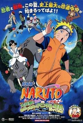 Naruto 3 - A Revolta dos Animais da Lua Crescente Legendado Torrent Download 