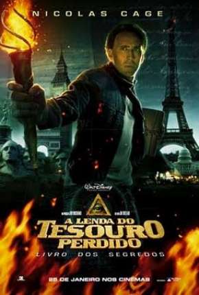 A Lenda do Tesouro Perdido - Livro dos Segredos - DVD-R Torrent Download Dublado / Dual Áudio