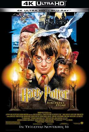 Harry Potter e a Pedra Filosofal - Versão do Cinema - 4K Torrent Download Dublado / Dual Áudio