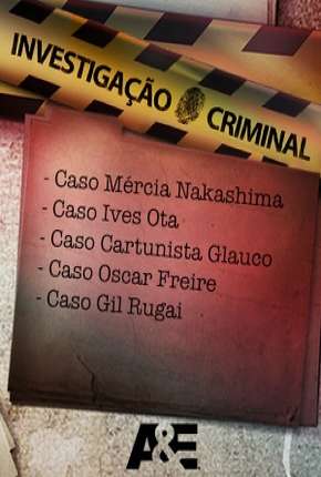 Investigação Criminal - 1ª Temporada Torrent Download Nacional