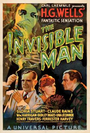 O Homem Invisível 1933 - The Invisible Man Torrent Download Dublado / Dual Áudio