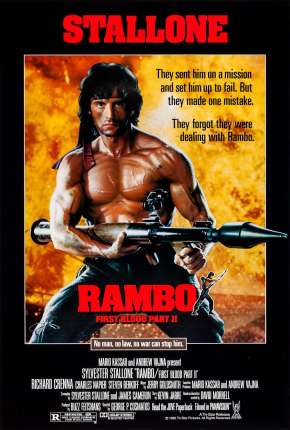 Rambo 2 - A Missão - BD-R Torrent Download Dublado / Dual Áudio