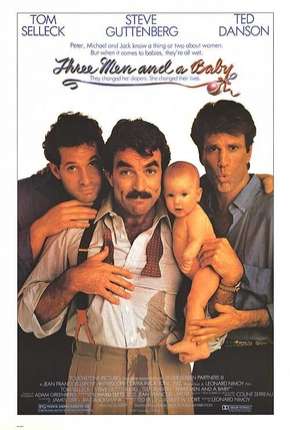 Três Solteirões e um Bebê - 3 Men and a Baby Torrent Download Dublado / Dual Áudio