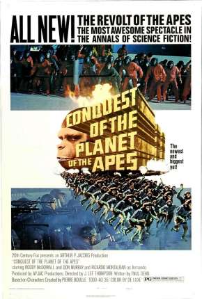 Conquista do Planeta dos Macacos - Conquest of the Planet of the Apes Torrent Download Dublado / Dual Áudio