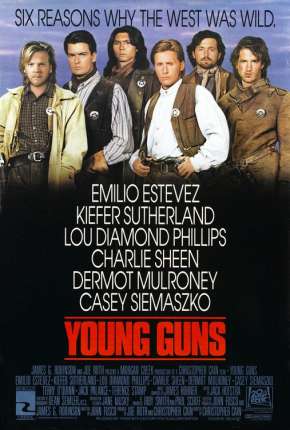 Os Jovens Pistoleiros - Young Guns Torrent Download Dublado / Dual Áudio