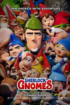 Sherlock Gnomes e o Mistério do Jardim Torrent Download Dublado / Dual Áudio