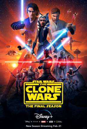 Star Wars - A Guerra dos Clones 1ª até 7ª Temporada Torrent Download Dublado / Dual Áudio