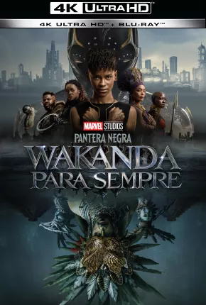 Pantera Negra - Wakanda Para Sempre 4K UHD Torrent Download Dublado / Dual Áudio