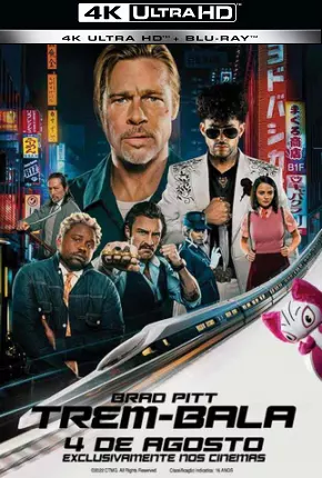 Trem-Bala - Bullet Train 4K Torrent Download Dublado / Dual Áudio