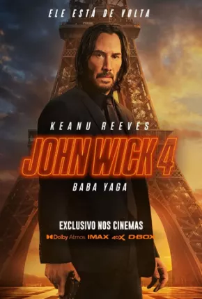 John Wick 4 - Baba Yaga - Legendado Torrent Download 