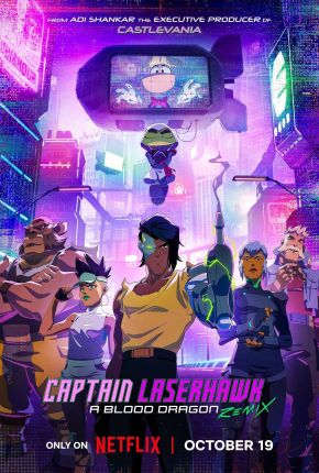 Capitão Laserhawk - Remix Blood Dragon - 1ª Temporada Torrent Download Dublado / Dual Áudio