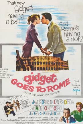 Roma, Convite ao Amor / Gidget Goes to Rome  Download Dublado / Dual Áudio