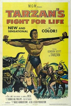 Tarzan e a Tribo Nagasu / Tarzans Fight for Life  Download Dublado / Dual Áudio