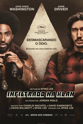 Infiltrado na Klan - BlacKkKlansman Torrent Download Dublado / Dual Áudio