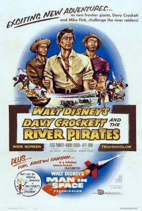 Davy Crockett e os Piratas do Rio / Davy Crockett and the River Pirates  Download Dublado / Dual Áudio