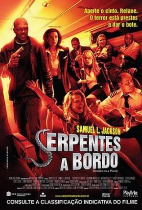 Serpentes a Bordo / Snakes on a Plane  Download Dublado / Dual Áudio